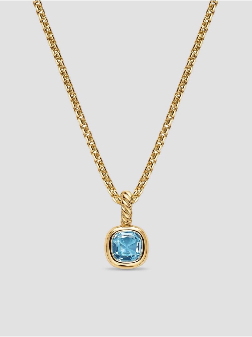 David Yurman Gold charm amulet